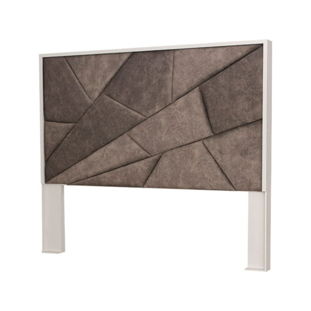 Cabecera KS Eloria Gris y Blanco - Kessa Muebles