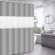 thumbnail image 4 of Cortina de ducha de 180 x 200 cm, resistente al moho – Cortina de baño impermeable con vendaje – Blanco, 4 of 5