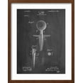 thumbnail image 2 of Art.com Golf Tee Patent Art Print, Brown Frame Wall Art, 17" x 21", 2 of 5