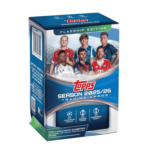 2025-26 Topps UEFA Club Competitions Soccer Value Blaster Box