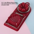 thumbnail image 3 of Boiled Eggs Cutter  2 In 1 Stainless Steel Double Boiled Egg Slicer Mushroom Tomato Cutter Kitchen Chopper Tools, 3 of 6