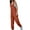 S-472 Burnt Orange, variant on Royal Blue Teen Girls Work Cargo Lounge Overalls Pants Leggings Tights Romper for Women Overall Straight Leg Plain Cuff Leg Summer Fall Tights 2026 Clothing Trendy S