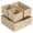 Beige, variant on Tripumer 4Pcs Woven Box Set, Polypropylene Baskets Ideal for Wardrobe Shelves, Dressers, Bathroom, Bedroom and Office Organization — Gray