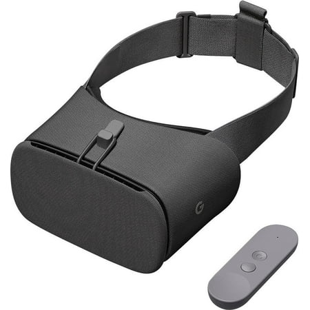 (Refurbished) Google Daydream View VR Headset w/ Remote (2nd Gen) - (Best Google Street View)