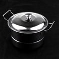thumbnail image 3 of serony 5 Pieces Mini Kids Kitchen Toys Kitchen Cookware 3-Tier Steamer Pot Cookware Toy Kitchen Cooking Toy Cookware Preschool Toys, 3 of 9