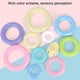 thumbnail image 4 of Rainbow Stacking Rings Tower Duck Toy Para Niños Bañera De Colores Juguetes De Desarrollo Temprano Speravity FN006916-01, 4 of 6