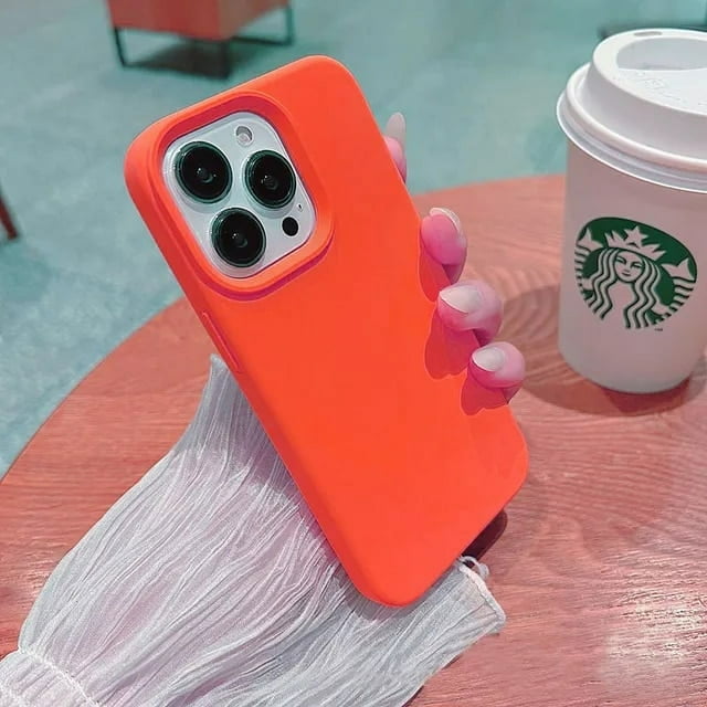 For iPhone 14 13 15 Pro Max Case Luxury Liquid Silicone Phone Case for iPhone 11 12 Pro Max XS XR 7 8 14 15 Plus Protection Case DMH