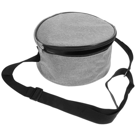 MEIBUTYUP Grey Polyester Golf Disc Storage Bag for Disc Golfing Carrying Case for Golf Course 1 Pack