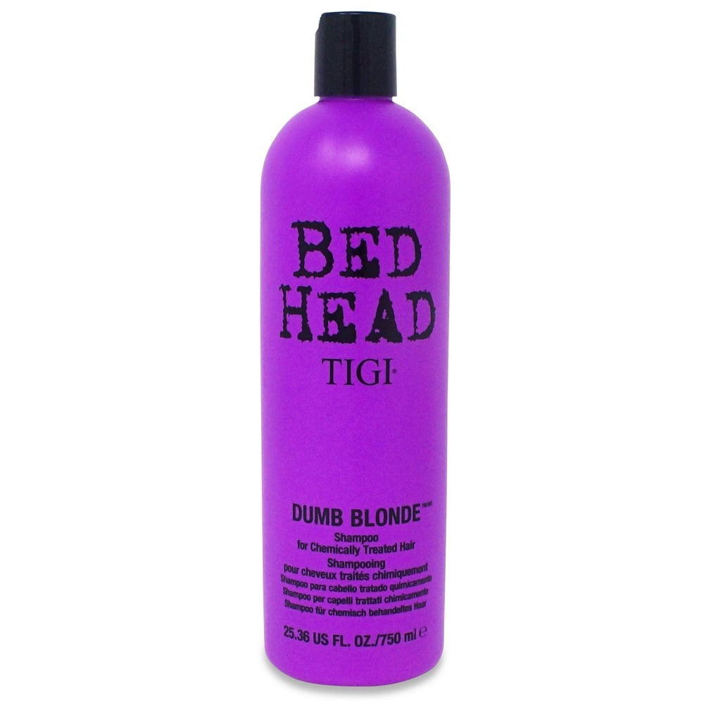 Tigi Bed Head Dumb Blonde Shampoo 25.36 Oz, For Chemically Treated Hair
