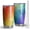 Rainbow Tie Dye-1, variant on 20oz Tumblers Soft Floral Watercolor Pattern Stainless Steel Vacuum Insulated Double Wall Travel Tumbler Cups Mug with Lid and Straw,Cleaning Brush for Cold & Hot Drinks
