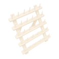 thumbnail image 1 of KLKCMS Sewing Thread Rack 30 Spools Holder Sewing Organizer for Decoration Quilting Milky White, 1 of 9