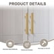thumbnail image 2 of Uxcell 2-Pack Tiradores de Gabinete, Perillas Modernas de Acero Inoxidable en T de 11.8" [Dorado], 2 of 6