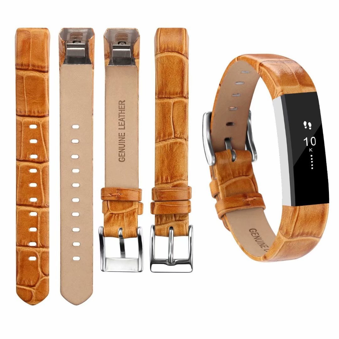 Fitbit Alta / Alta HR Leather Bracelet Band – The Ambiguous Otter