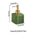 thumbnail image 3 of Solid Color Lotion Dispenser, Hand Soap Dispenser, Shampoo Dispenser With Empty Pump, For Bathroom-green-220ml/7.8oz, 3 of 8
