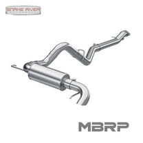 Mbrp Exhaust S5237al Armor Lite Cat Back Performance Exhaust System Fits Fits select: 2021 FORD BRONCO, 2022 FORD BRONCO BASE/BIG BEND/BLACK DIAMOND/OUTER BANKS/BADLANDS/WILDTRAK/EVERGLADES