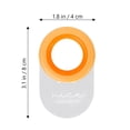 thumbnail image 2 of KALLORY  3 Pcs Toilet Lid Lifter Seat Riser with Handles Covers Round, 2 of 8
