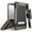 Black/Brown, variant on Case with Clip for iPhone Xs Max, Red Tri-Shield Rugged Cover and Belt Hip Holster [with Metal Kickstand + Wrist Strap Lanyard] for Apple iPhone Xs Max (Size 6.5" model) (iPhone 10s Max)