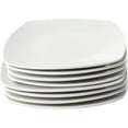 thumbnail image 2 of Gibson Home Zen Buffet 8-Piece Dinner Plate Set - White, 2 of 6