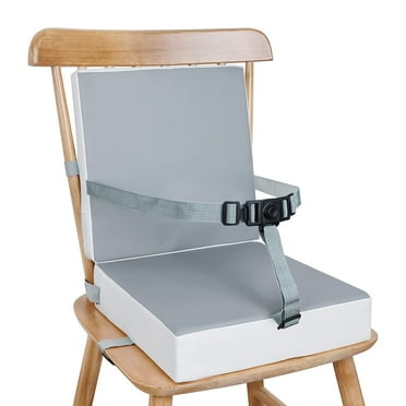 Skip Hop Booster Seat for Dining Table, Sleek Seat Booster, Grey/White ...