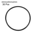 thumbnail image 2 of 30 Piezas Anillos de Goma Flexible Industrial Negros de 44 x 2 mm para Sellado de Aceite, 2 of 5