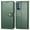 Green, variant on Dteck Case for OnePlus Nord N200 5G,Magnetic Retro Leather Card Holder Wallet Flip Case Kickstand Shockproof Protective Phone Cover,Black