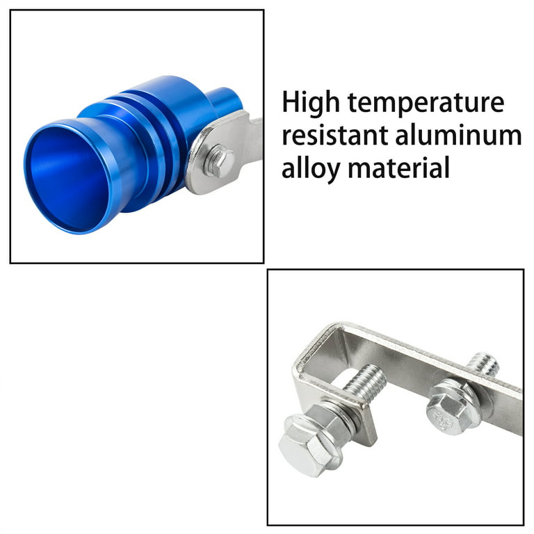 Aluminum Alloy Universal Turbo Whistle,Turbo Sound Exhaust Muffler Pipe  Whistle Car Roar Maker, Car Tail Whistle,Car Blow off valve Tip Simulator