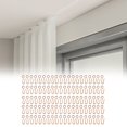 thumbnail image 5 of Stainless Steel Curtain Hooks 100pcs for Various For Home Installations, 5 of 5