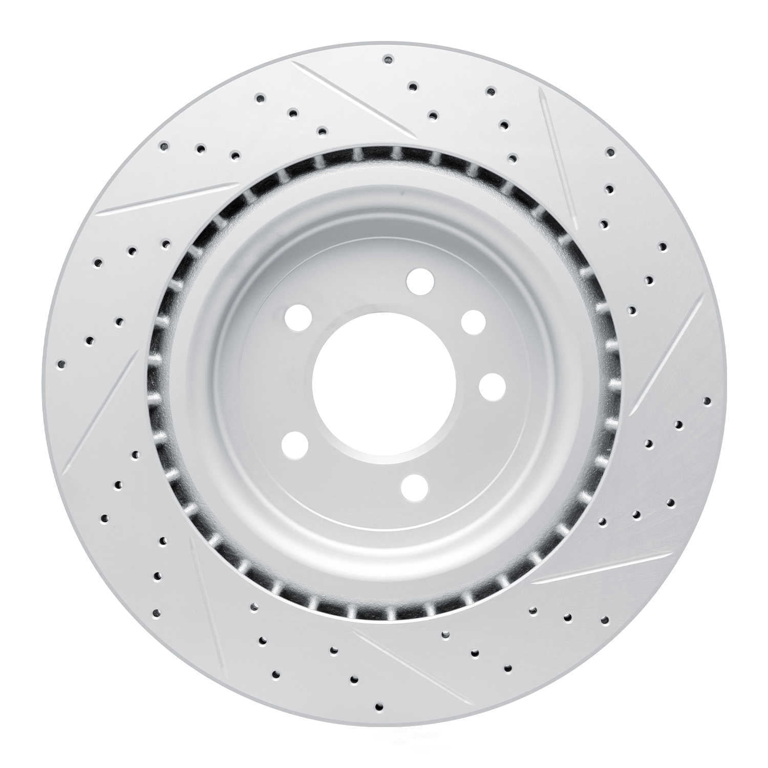 Dynamic Friction Company 830-11023L DFC Geoperformance Rotor - Drilled and Slotted
