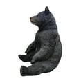 thumbnail image 3 of Hi-Line Gift Ltd. Onyx Guardian: Majestic Black Polyresin Sitting Bear Figurine, 3 of 5