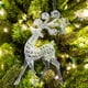 thumbnail image 4 of Colgante de Copo de Nieve de Reno de Árbol de Navidad de Acrílico Transparente, Adorno Colgante Pequeño para Árbol de Navidad., 4 of 5