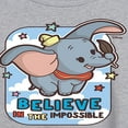 thumbnail image 3 of Disney - Dumbo - Believe In The Impossible - Juniors Ideal Flowy Muscle T-Shirt, 3 of 5