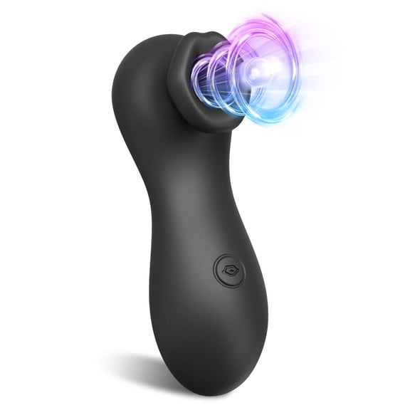 Xbonp Clitoralis Stimulator for Women with 9 Sucking Vibrator Modes Clit Vibrator Sex Toys Black