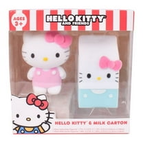 Hello Kitty And Friends Hello Kitty & Milk Carton Figurine Set of 2