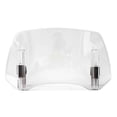 thumbnail image 2 of Transparent Universal Motorcy Windshield Extension Adjustable Spoiler Motorcycle Front Deflector, 2 of 5