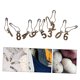 thumbnail image 5 of unbranded 10Ud Marcadores De Puntadas Metálicos Para Tejer Accesorios De Crochet En Café, 5 of 8