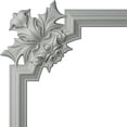 thumbnail image 2 of Ekena Millwork PML19X19BE 19.62 In. W X 19.62 In. H- Architectural Bedford Panel Moulding Corner, 2 of 4