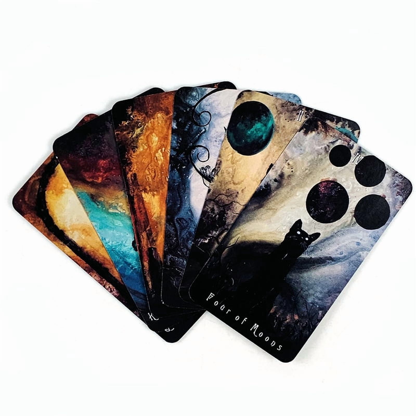 New Tarot Haunted Cat Tarot Deck Fate Divination Oracle Board Games Playing Card Family Party Entertainment Cards Game