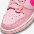 thumbnail image 6 of Big Kid's Nike Dunk Low Med Soft Pink/Pink Foam (DH9765 600) - 3.5, 6 of 8