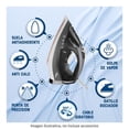 thumbnail image 2 of Plancha de Vapor Oster Suela de Cerámica Grande Anti-Rayones 1500W Gris, 2 of 4
