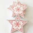 thumbnail image 2 of 10PCS Christmas Ornament Star Bell Heart Xmas Tree Ornament Hanging Decor, 2 of 10