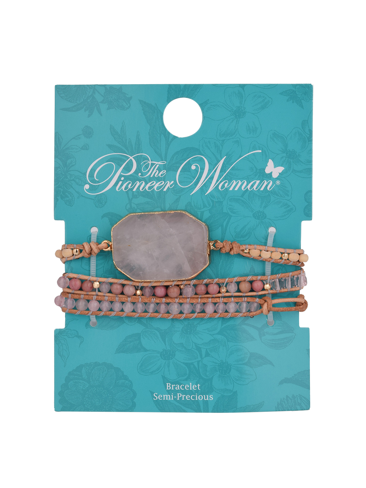 The Pioneer Woman - Women's Jewelry, Semi-Precious Stone Wrap Bracelet - image 5 of 5