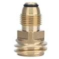 thumbnail image 1 of LYUMO G1/2 Female Thread Propane Tank Adapter Brass Airtight Connection Gas Furnace Conversion Connector,Gas Tank Conversion Connector,Gas Tank Adapter, 1 of 8