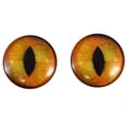 thumbnail image 2 of Creamy Orange Cat Glass Eyes, 2 of 7