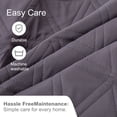 thumbnail image 5 of Lavish Cover Ultra Soft Waterproof Fitted Sheet, Washable Mattress Cover for Home, Hotel(King, Dark Gray), 5 of 9