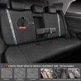 thumbnail image 6 of Car-Grand Bling Diamond Rhinestone Leather car seat covers full set waterproof universal shinning glitter crytal sparkle fit automotivve truck SUV Cute girl femal Multicolor, 6 of 9