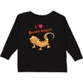 thumbnail image 3 of Inktastic I Love Bearded Dragons Boys or Girls Long Sleeve Toddler T-Shirt, 3 of 5