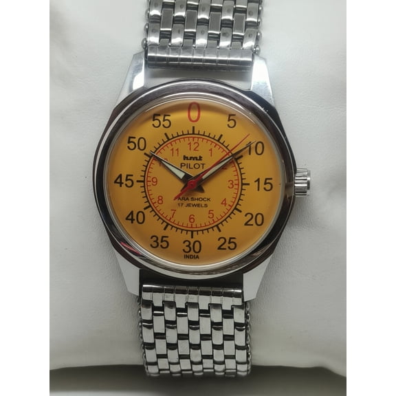 Vintage Hmt Pilot Mechanical Hand winding Men Wristwatch