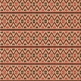 thumbnail image 1 of Ahgly Company Machine Washable Indoor Square Transitional Tomato Red Area Rugs, 7' Square, 1 of 7