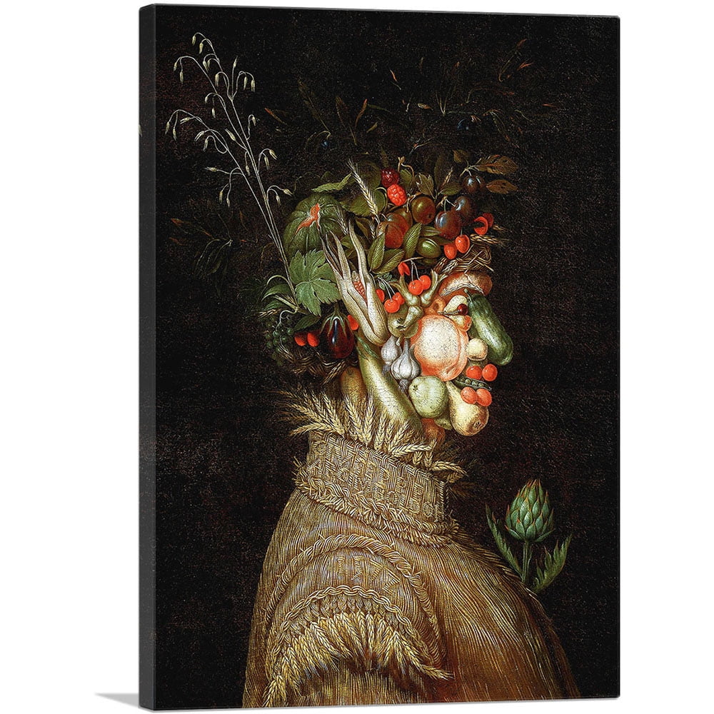 ARTCANVAS Summer 1572 Canvas Art Print by Giuseppe Arcimboldo - Size ...