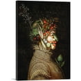 thumbnail image 1 of ARTCANVAS Summer 1572 Canvas Art Print by Giuseppe Arcimboldo - Size: 26" x 18" (1.50" Deep), 1 of 9